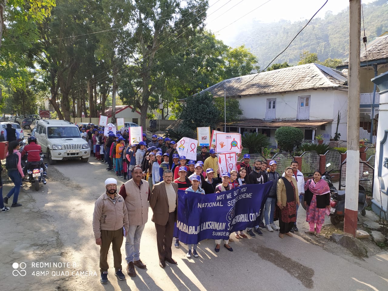 AIDS Awareness Rally 2019 by NSS & Red Ribbon Club on 05/12/2019
