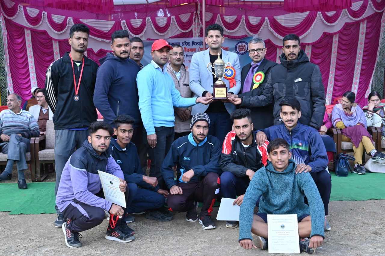 Closing Ceremony of HPU Inter-College Hand Ball Championship 2019